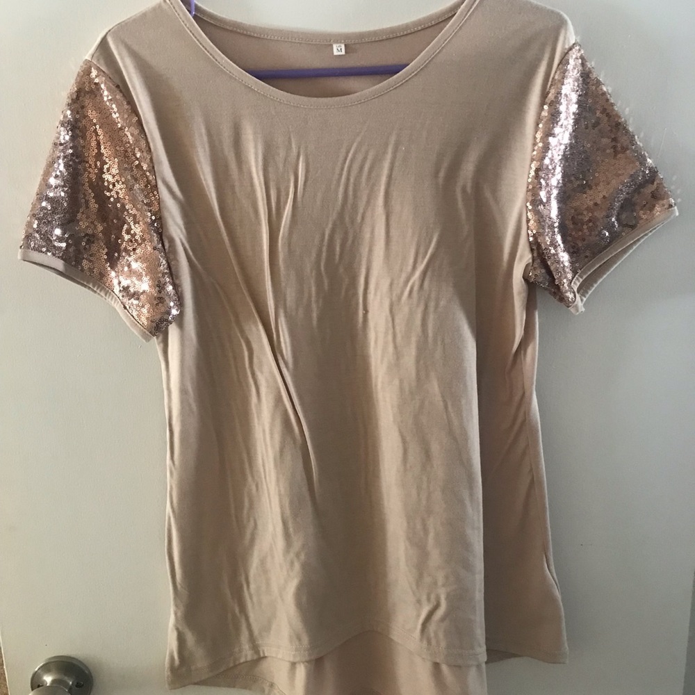 Sequin top